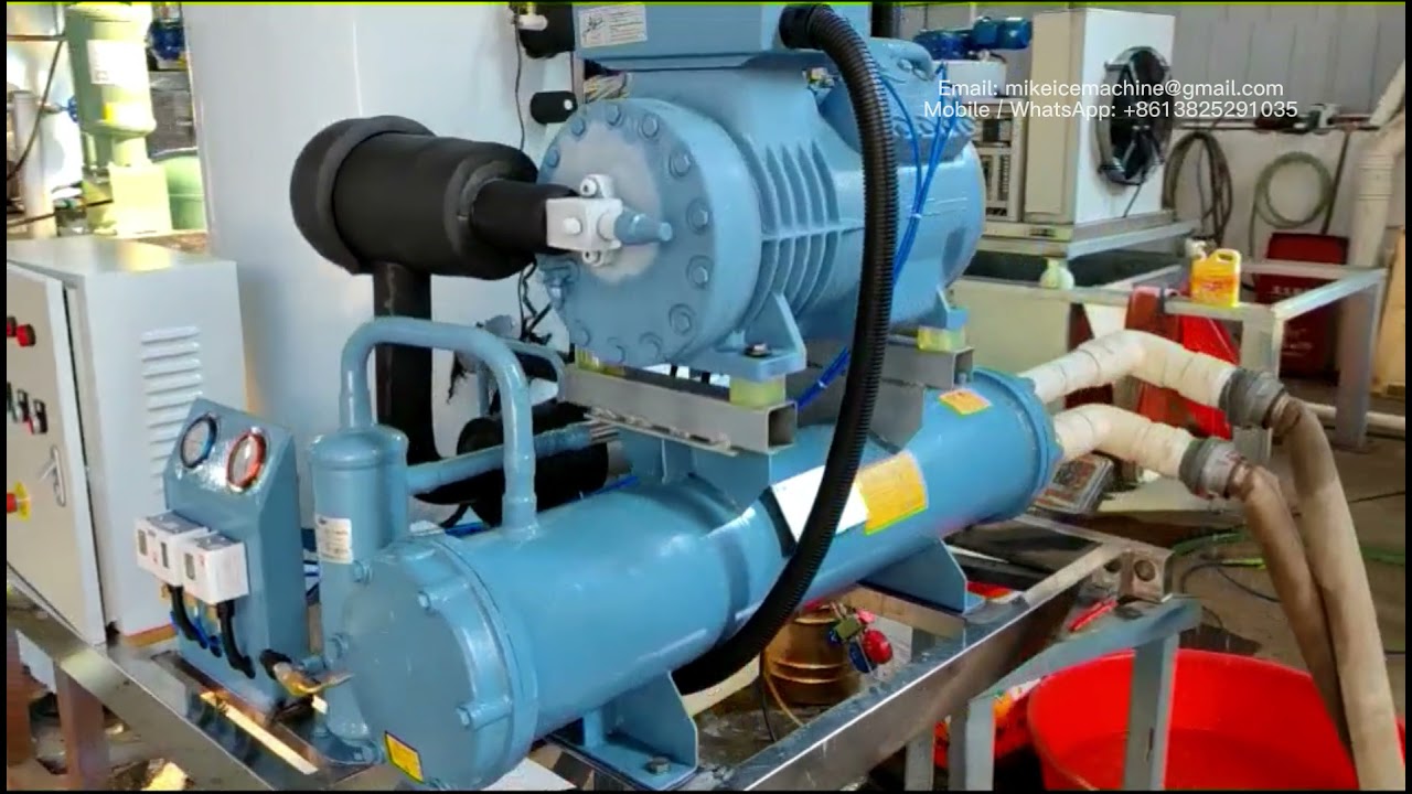 Machine à glace en flocons de 3 tonnes par jour avec la technologie la plus économe en énergie