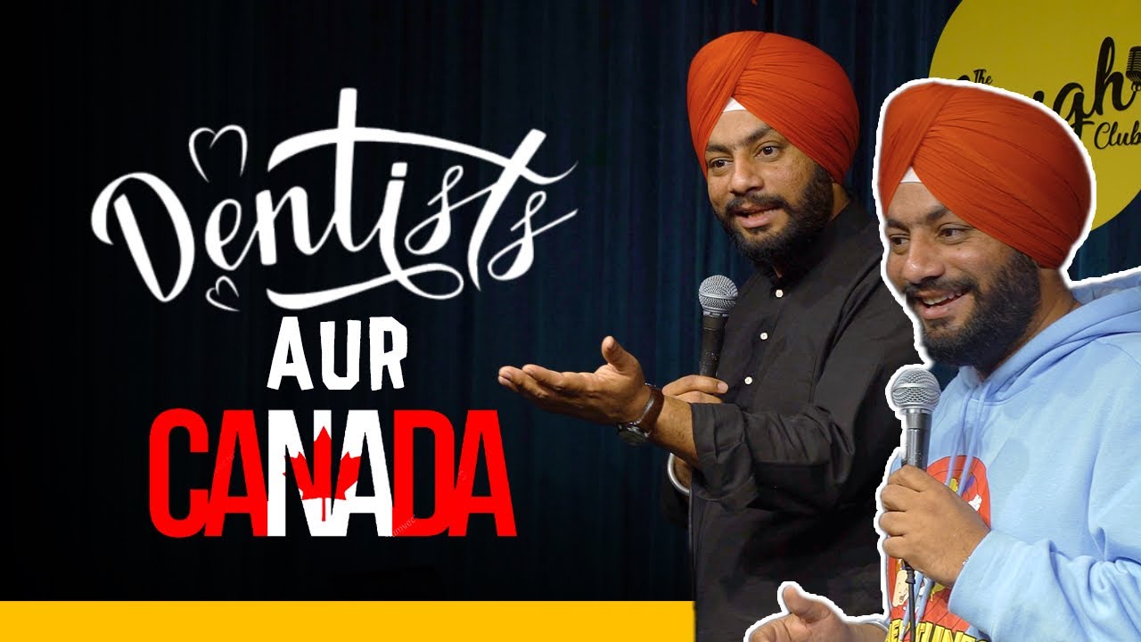Dentist and Canada Wale|Crowd Work | Stand Up Comedy  ft:Manpreet Singh