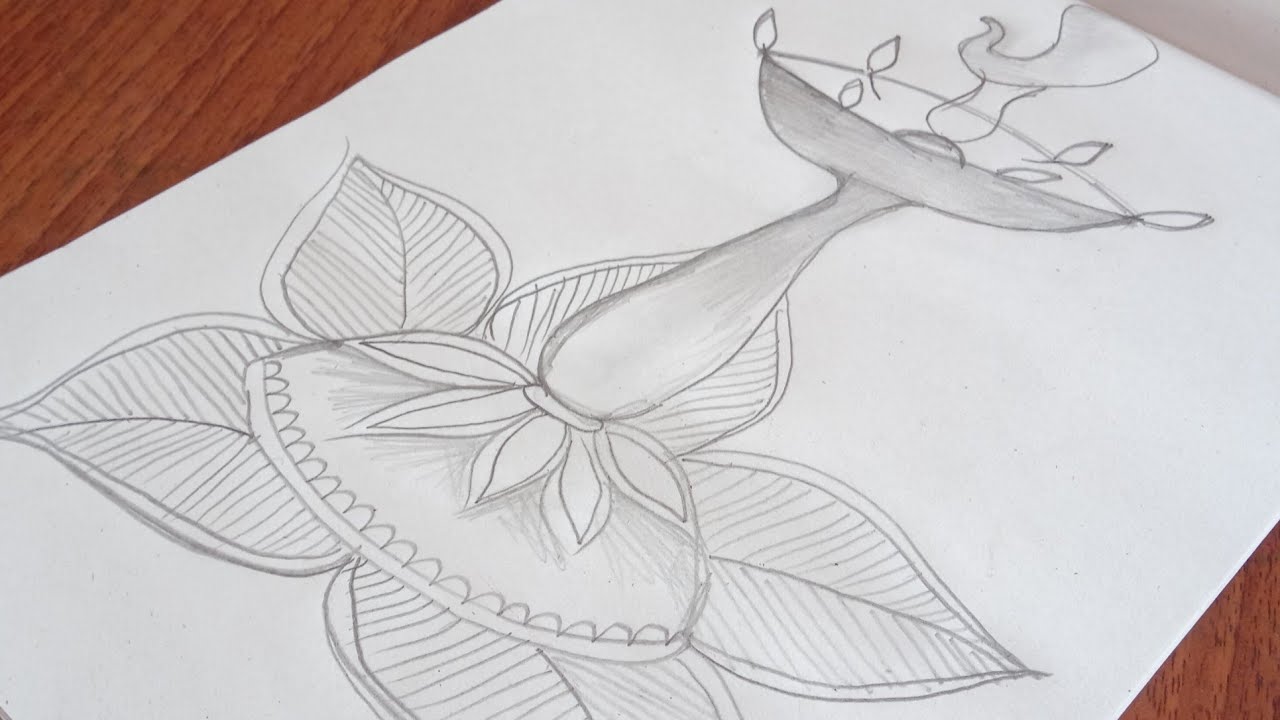 Diya Drawing|How to Make Diya Doodle|Diya Doodle Drawing|Doodle Art|Diwali Drawing|Doodle Art