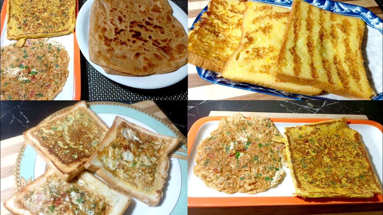 4 types of breakfast and lunch box ideas by Billo ka dhaaba