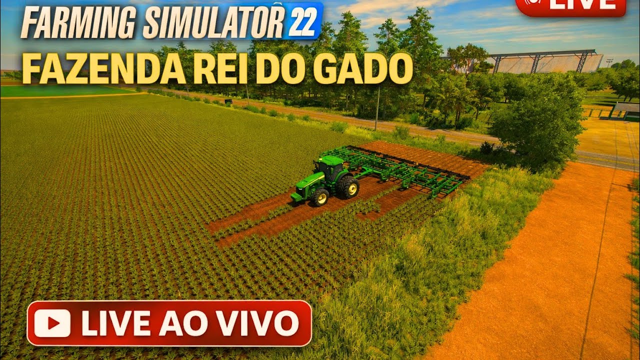 Farming simulator 22 | fazenda Rei do gado | preparando o solo para o próximo plantio