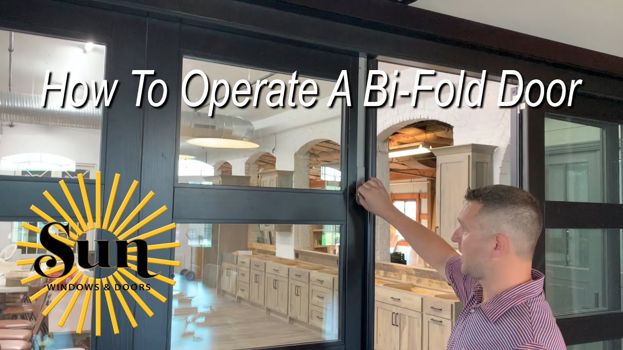 Operating A Bi Fold Door