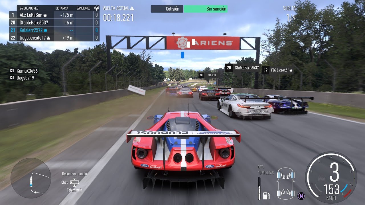 Online Race | GTE Forza Motorsport | Road America Ford GT 2017 | A good career? 