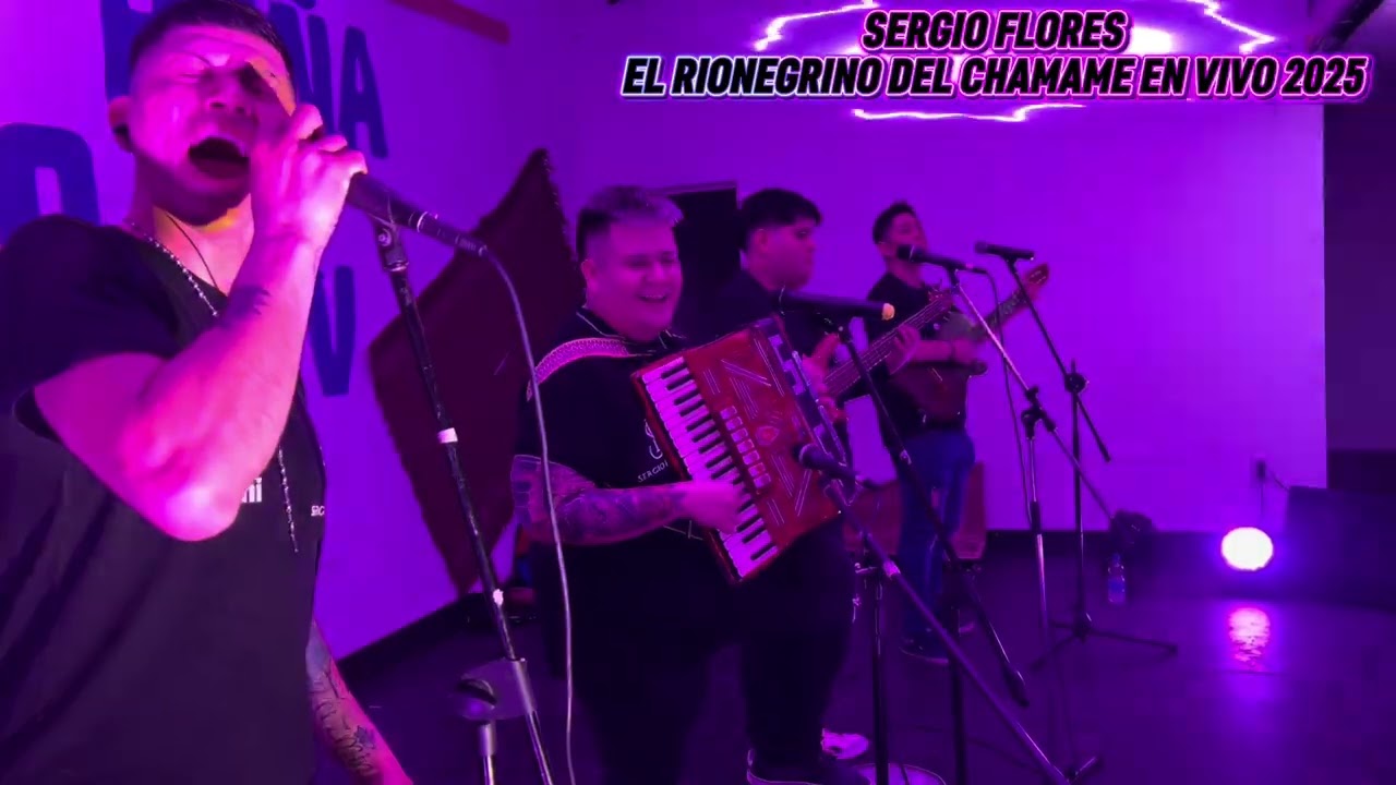 SERGIO FLORES VIDEO EN VIVO 2025 club los menucos