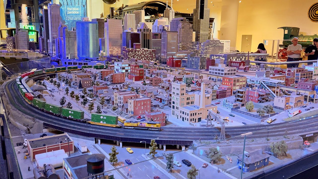 The Great Train Story - Huge HO Scale Model Railroad layout