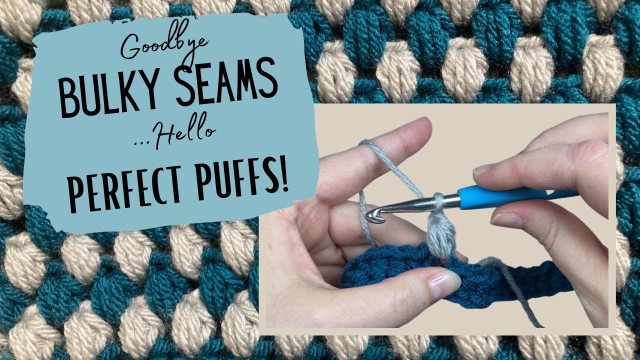 How to Start a Round with a Chainless Stitch - Crochet the Standing Puff Stitch