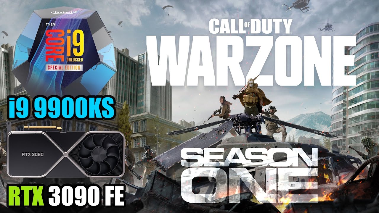 Call of Duty: Warzone - RTX 3090 + i9 9900KS - 1080p, 1440p & 4K - High & Low Settings - Season 1