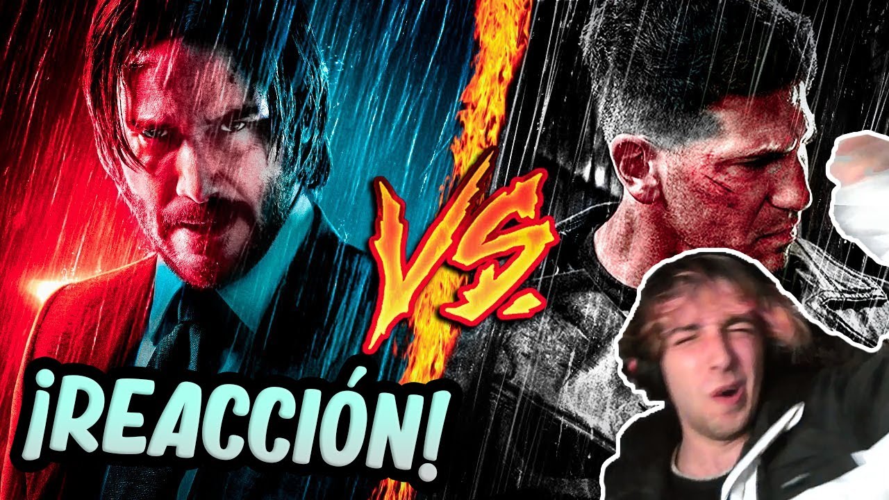 EL MEJOR BATALLERO NERDCORE | JOHN WICK VS. THE PUNISHER ║ COMBATES MORTALES DE RAP [REACCIÓN]