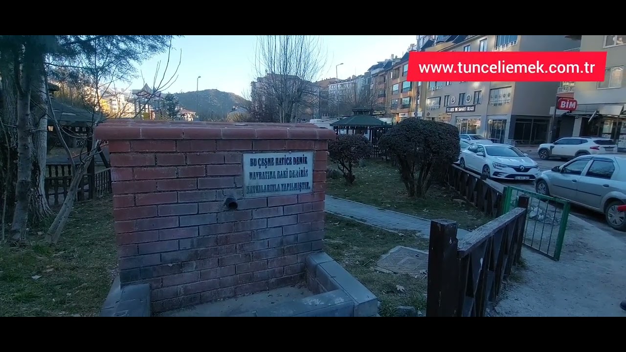 Vatandaşlardan Tunceli Belediyesi'ne &ldquo;Demiroluk&rsquo;taki &ccedil;eşme tekrar a&ccedil;ılsın&rdquo;