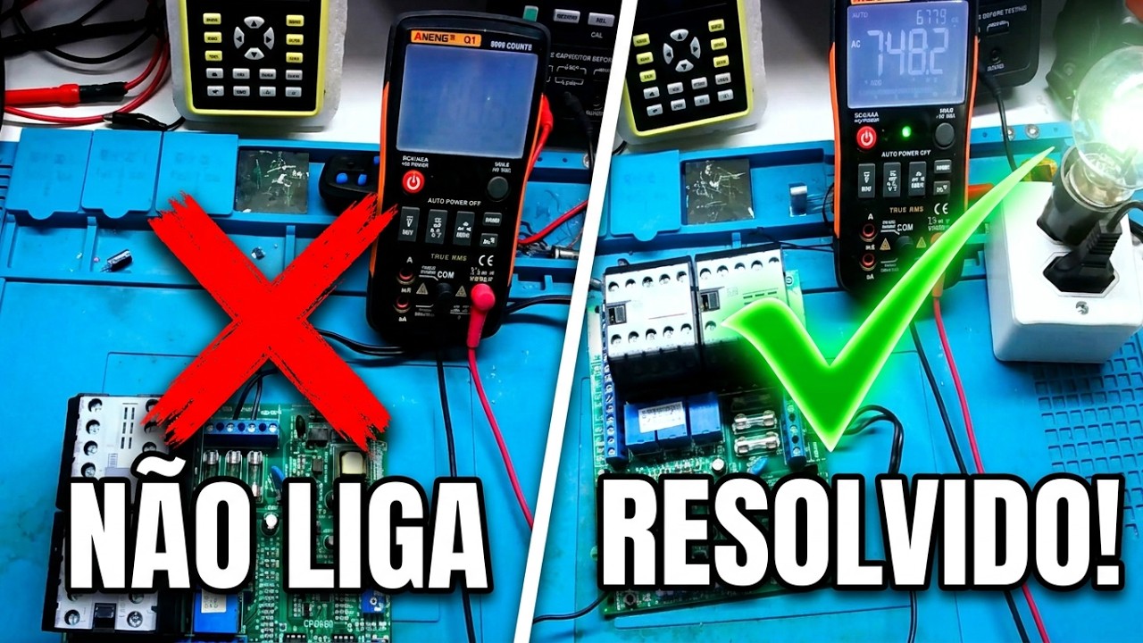 PLACA PECCININ TRIFASICA CP-4030 NÃO LIGA