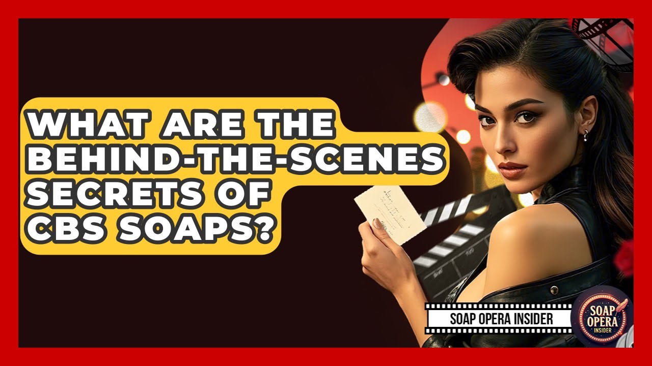 What Are The Behind-the-scenes Secrets Of CBS Soaps? - Soap Opera Insider