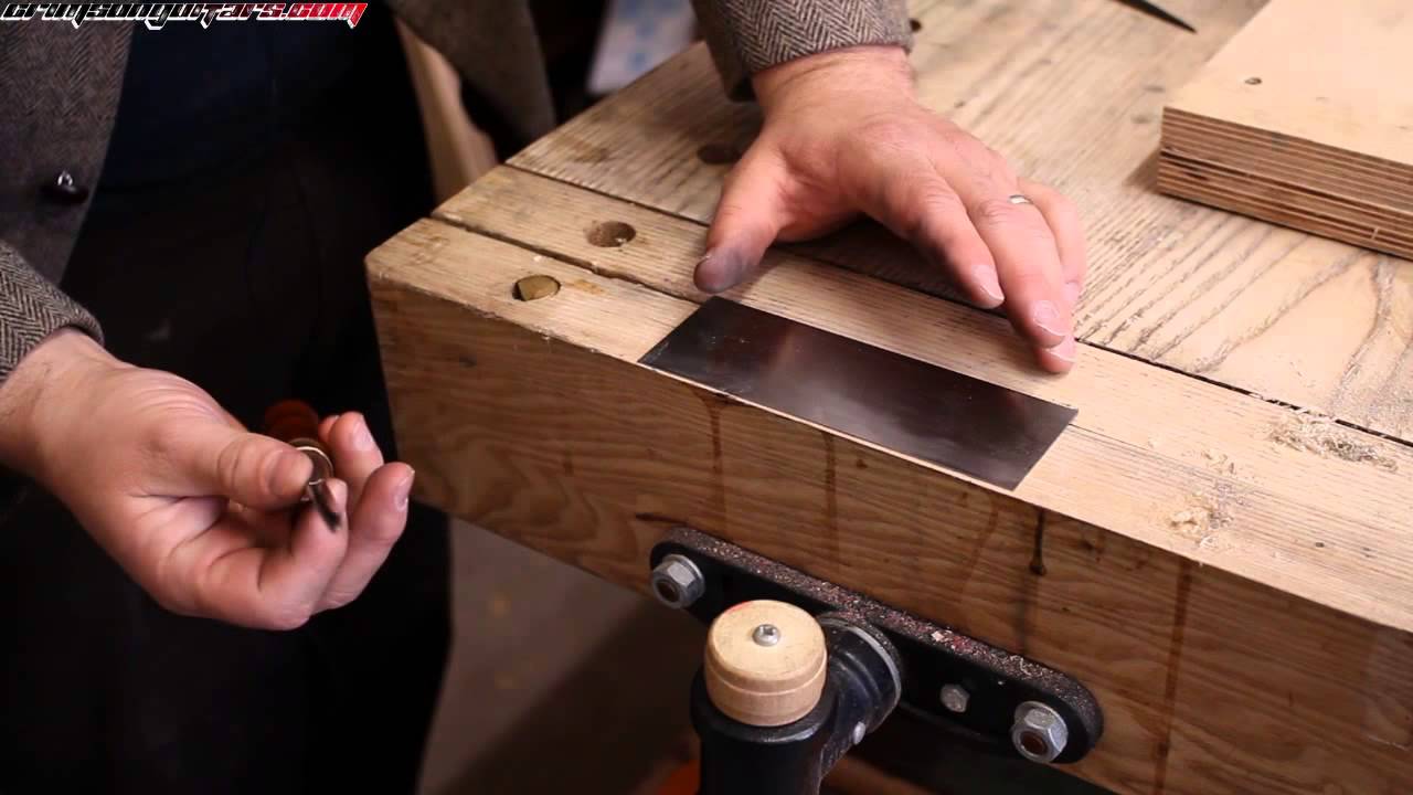 Ep 7 of 8 - Theory of Sharpening Scrapers - Sharpening Masterclass with Ben at Crimson Guitars