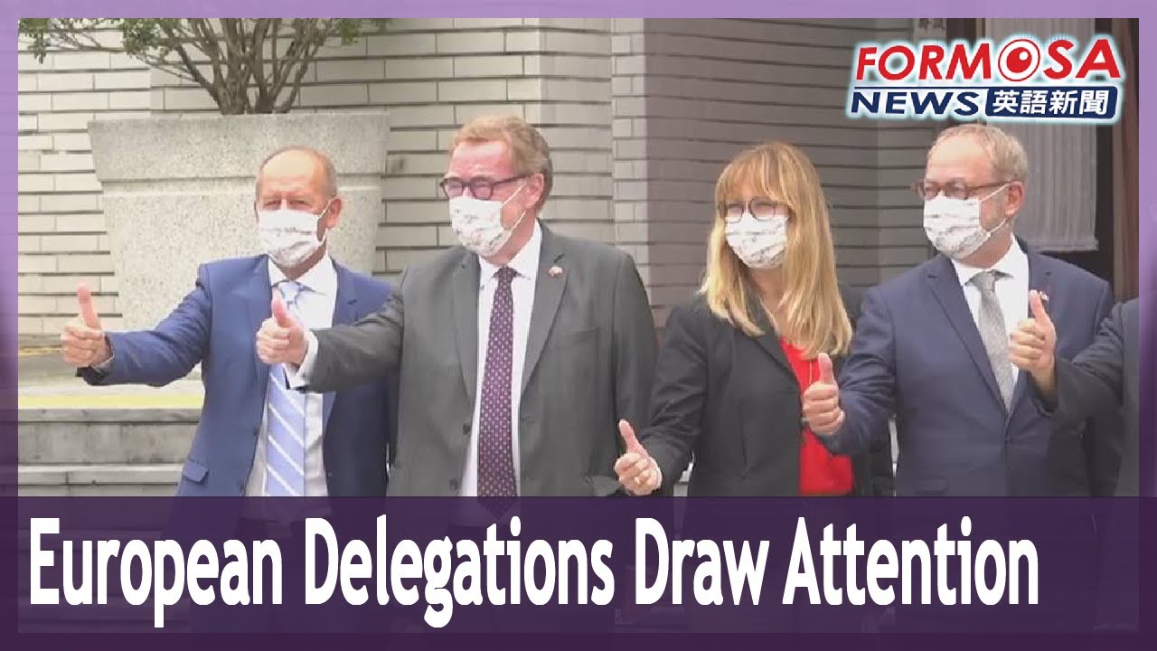 Visiting France and Slovakia parliamentarians draw criticism, praise