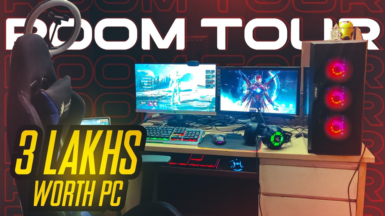 Devil Gaming Room Tour & 3 lacs Worth of Gaming PC Setup 2022 🥰 #Roomtour #DG #SRB