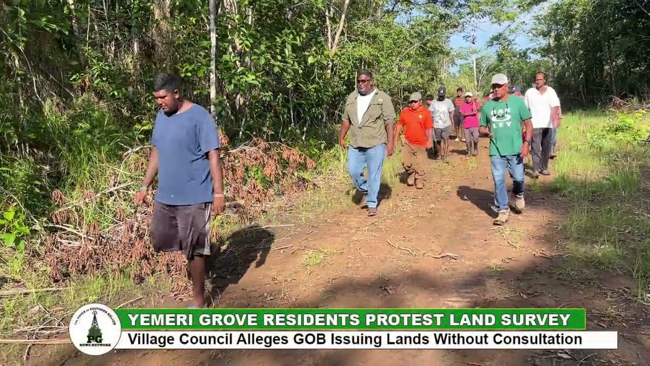 Yemeri Grove residents protest land survey