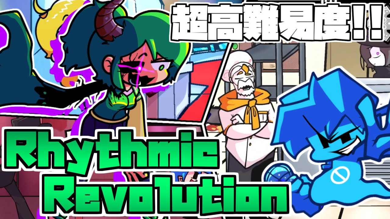 FNF インポスターが擬人化に！とある曲に音ゲーでやっちゃいけないギミックがあった｜Rhythmic Revolution V1.5