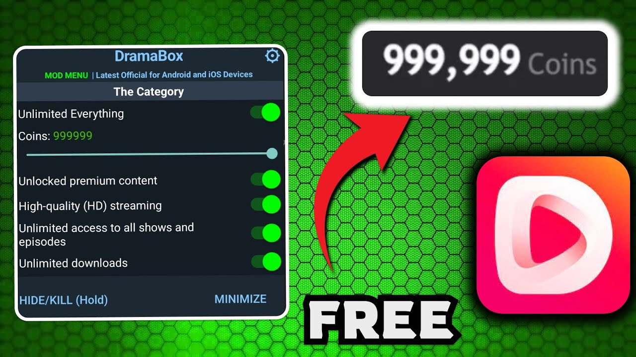 DramaBox Free Coins Hack &ndash; How to get free 999,999 Coins using DramaBox Mod APK for iOS & Android