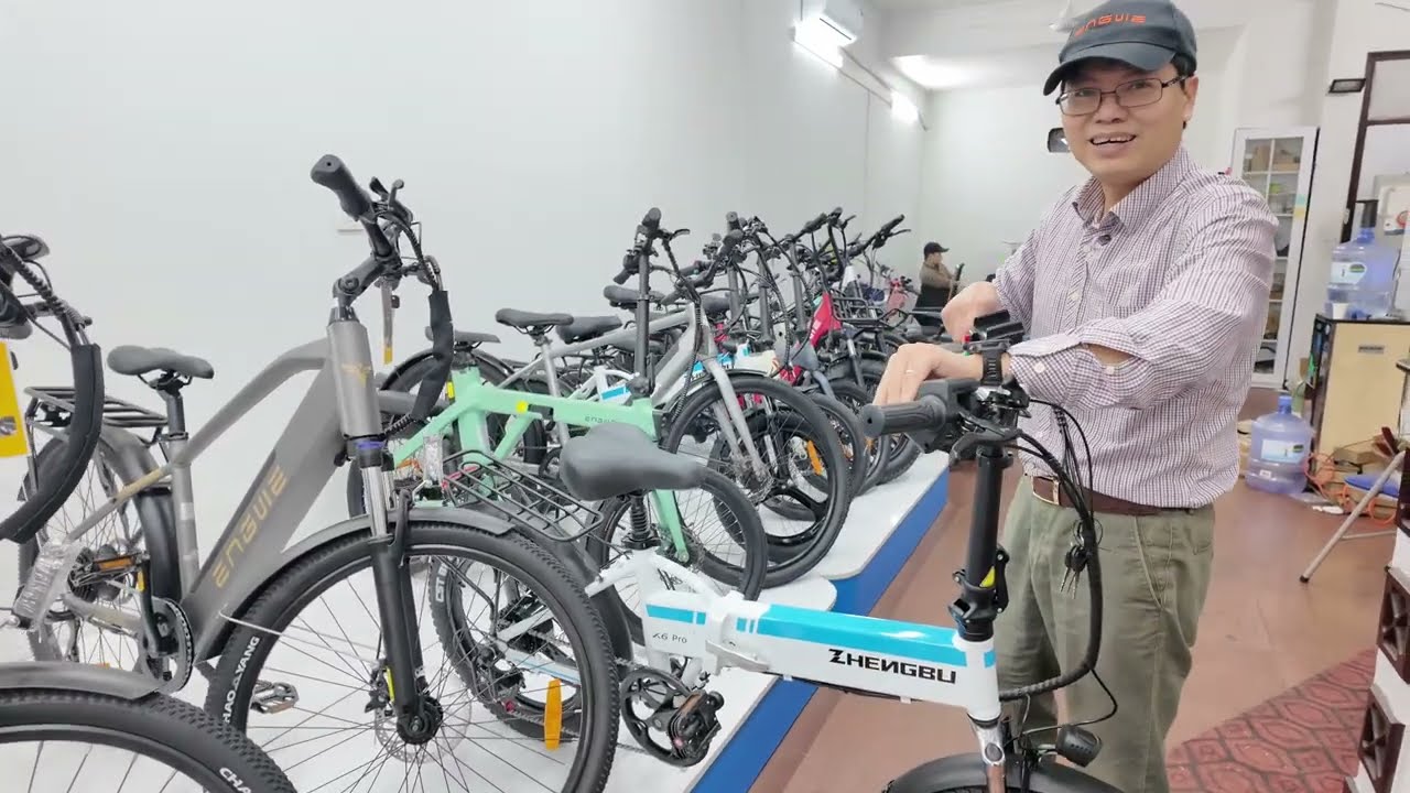 Thăm quan cửa hàng xe đạp trợ lực ngày 6 tết Bính Ngọ và báo giá từng xe