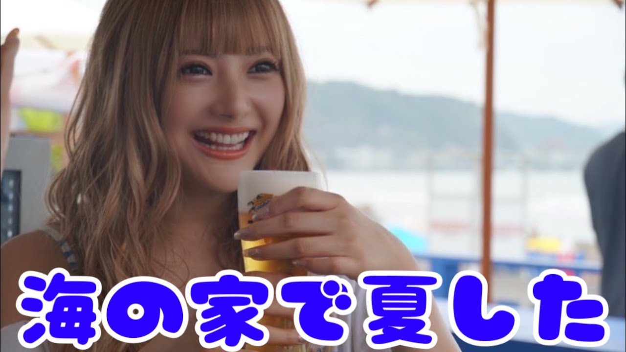 由比ヶ浜で１日店長とファンイベントした！！