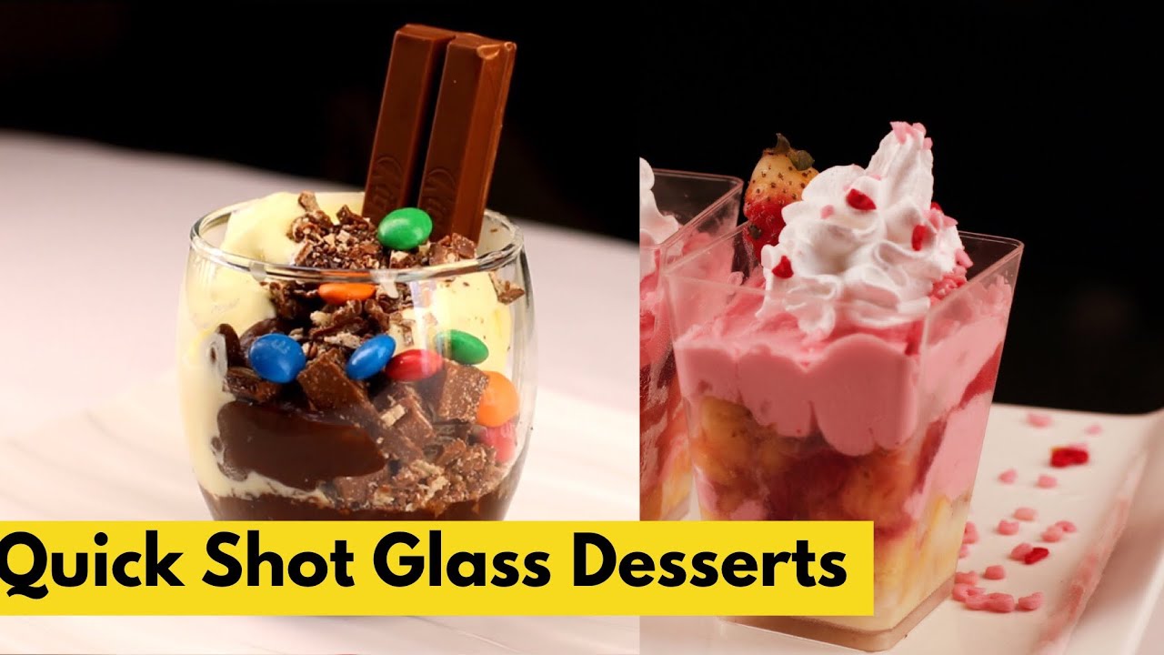 Quick Shot Glass Desserts