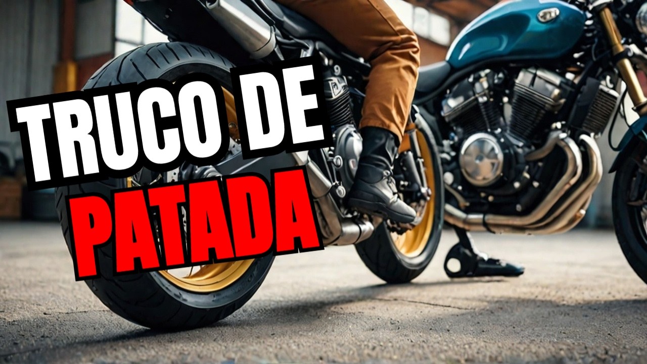 Como ENCENDER moto con PATADA