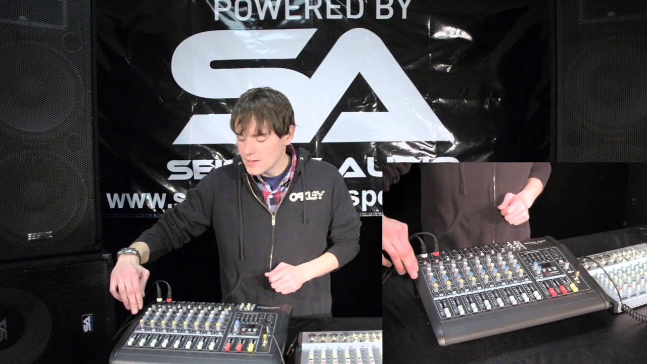 Seismic Audio Landslide Power Mixer