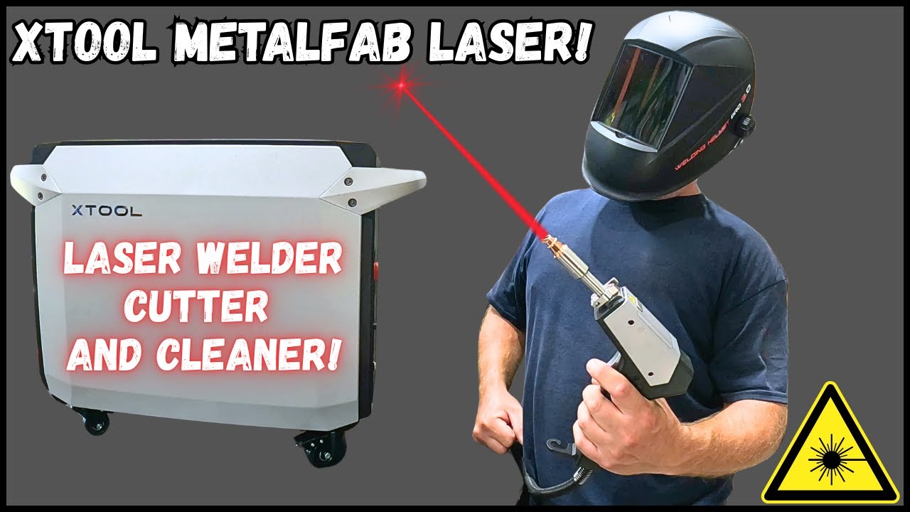 xTool MetalFab! Лазерный сварочный аппарат, резак и очиститель!