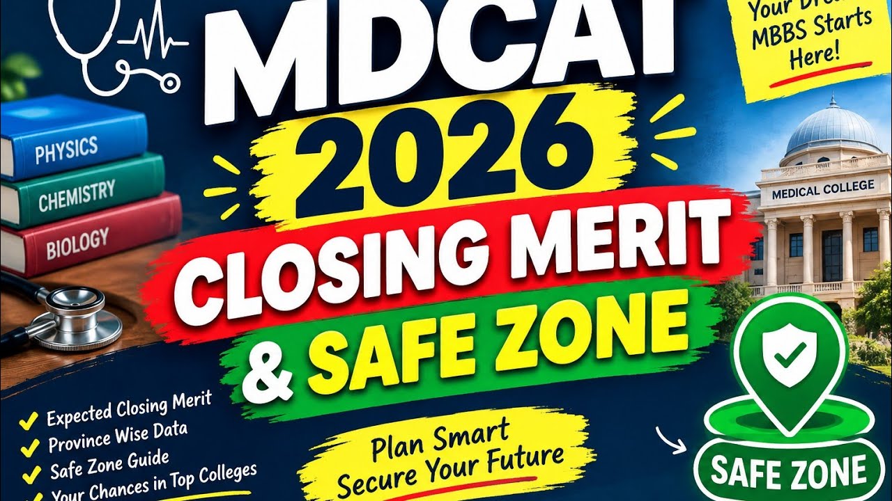 MDCAT 2026 CLOSING MERIT Official ✅ | Safe Zone | #mdcat #mdcat2026 #entrytest #uhs #nums #fyp #fypシ