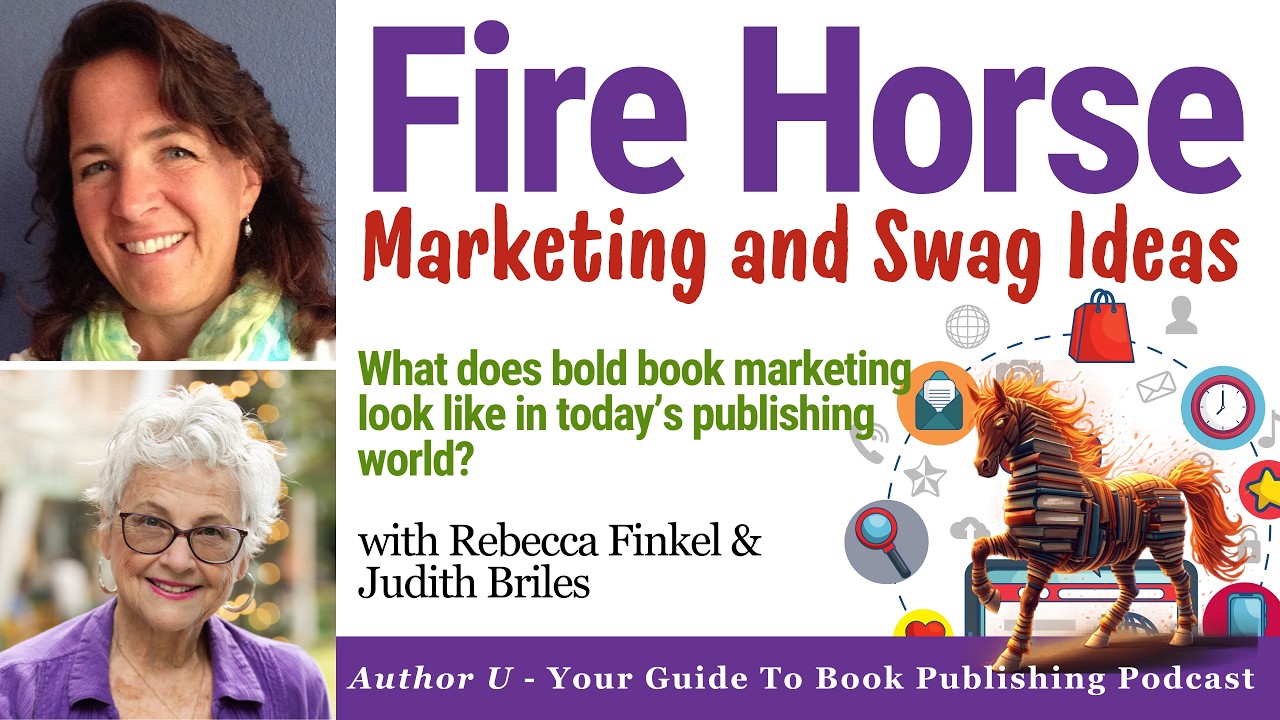 Fire Horse Marketing and Swag Ideas #BookMarketing #AuthorMarketing