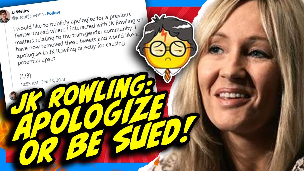 J.K. Rowling Threatens to SUE Twitter Activists Who LIE About Her!