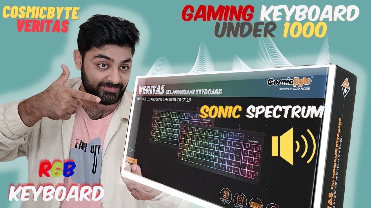 COSMIC BYTE VERITAS Keyboard Review