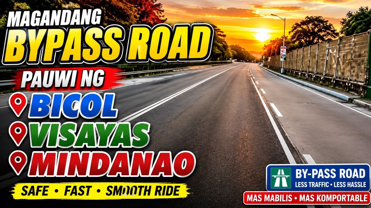 MAGANDANG KALSADA pauwi Ng BICOL, VISAYAS,  at MINDANAO, CANDELARIA QUEZON BYPASS ROAD 