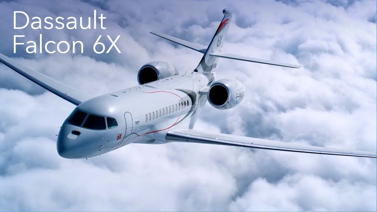 В центре внимания интерьер салона Dassault Falcon 6X — самого высокого и широкого в отрасли — BJT