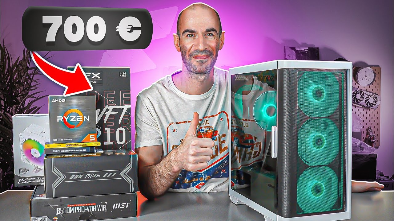 Monter un PC GAMER à 700€ en 2024