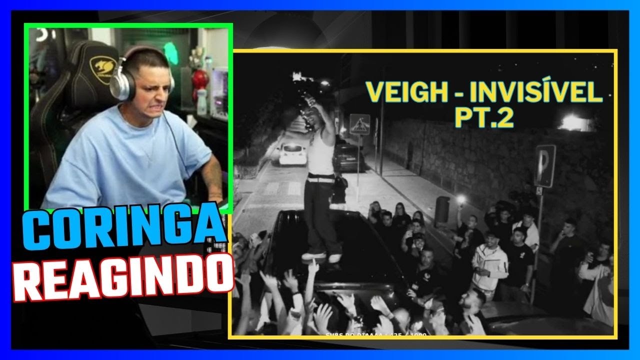 CORINGA Reagindo  VEIGH - Invisível pt.2