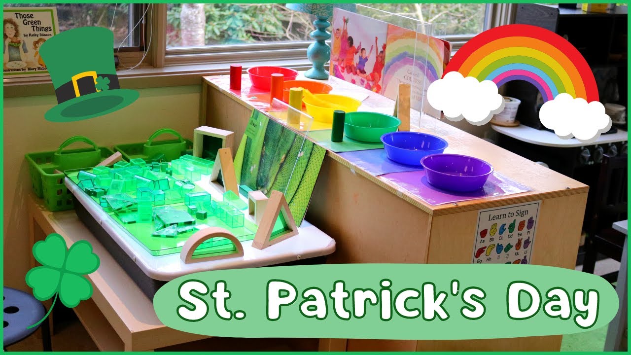 Toddler & Preschool St  Patrick's Day Theme