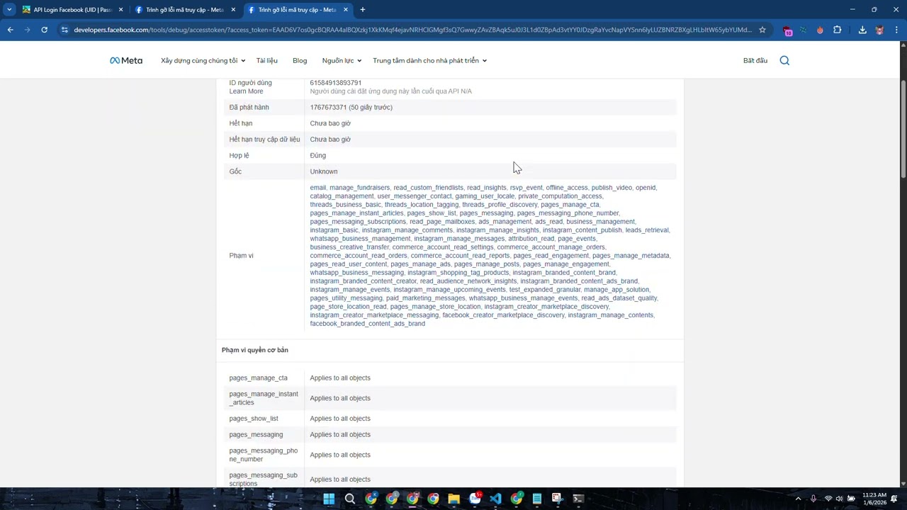 SHARE TOOL GET TOKEN EAAD6V7 V&Agrave; EAAAAU