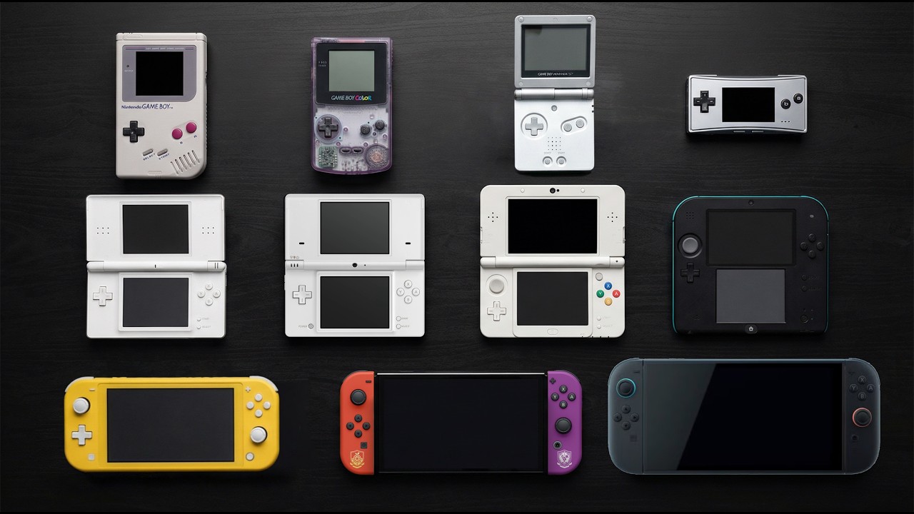 Я играл во все портативные консоли Nintendo.