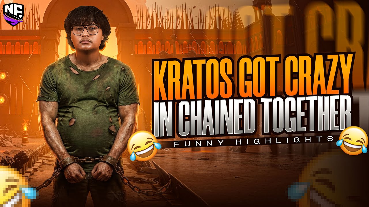 KRATOS GOT CRAZY IN CHAINED TOGETHER😂🤣 | FUNNY HIGHLIGHTS