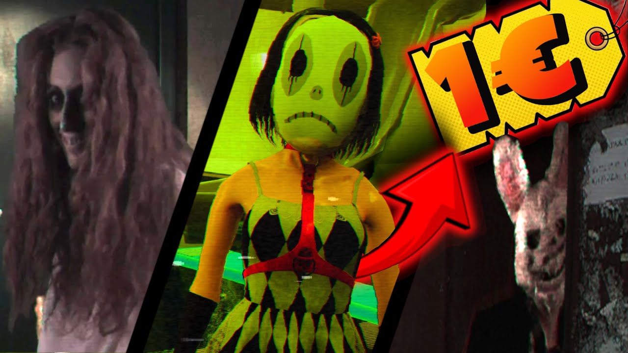 Ich TESTE 3 Horrorspiele für unter 1 EURO! 😱🎃