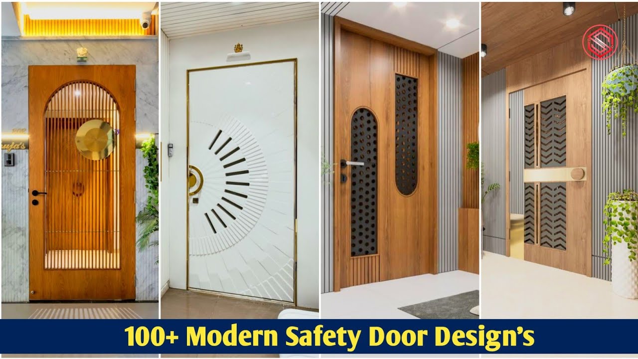 100+ Modern Safety Door Designs to Elevate Your Home Entrance / Steel, Iron, Door || Entrance doors