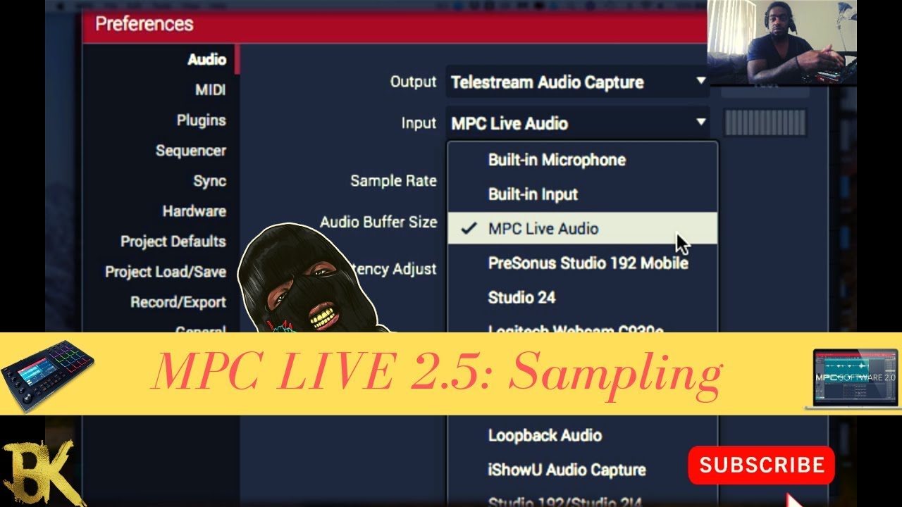 How To Sample From YouTube With MPC Studio MPC Live Or MPC X