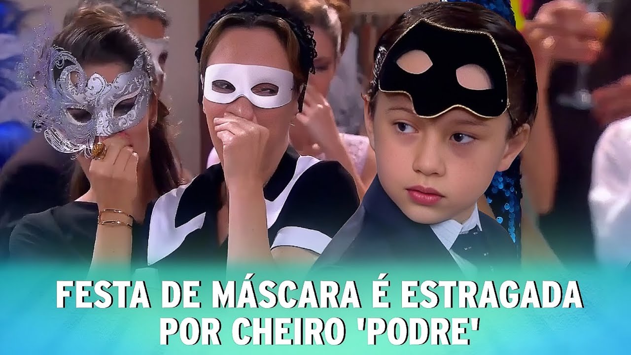 Festa de Máscara é arruinada por cheiro 'podre' | Carrossel