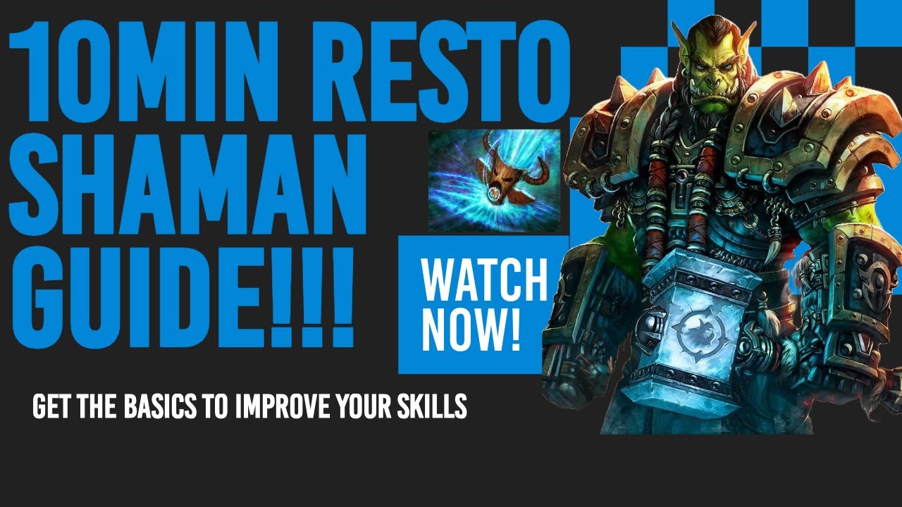 10 MINUTE RESTO SHAMAN GUIDE! | WOW | PVP | ARENA | BATTLEGROUNDS | SOLO SHUFFLE | TORPID |