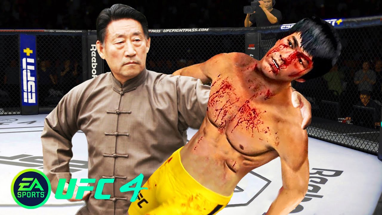 UFC4 Брюс Ли против Чэнь Сяована EA Sports UFC 4 PS5