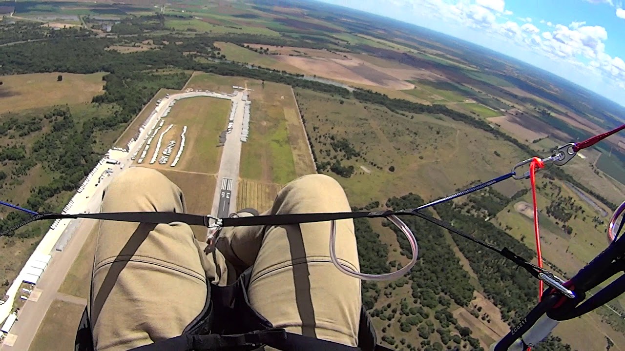 Paraglider towing... why you should carry a hook knife
