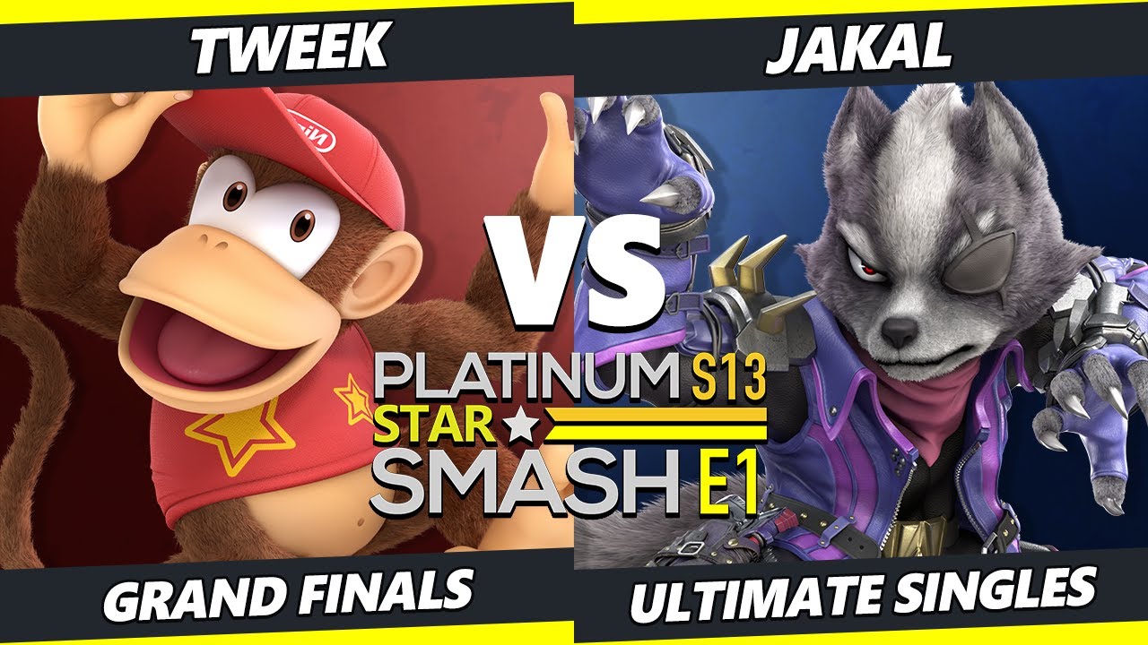 PSS S13 GRAND FINALS - Jakal (Wolf) Vs. Tweek (Diddy Kong) SSBU Ultimate Tournament