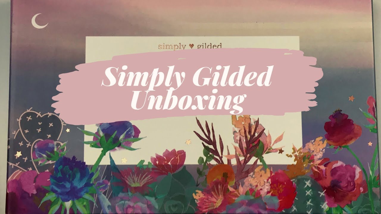 Simply Gilded April Desert Dance | Unboxing |