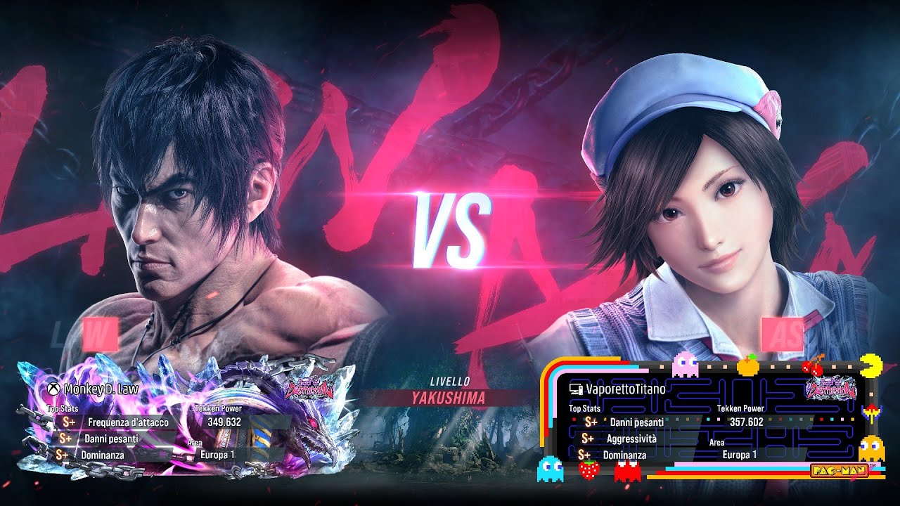 Law faces off against an aggressive Asuka - High Level matches - #tekken8law #tekken8asuka #tekken8