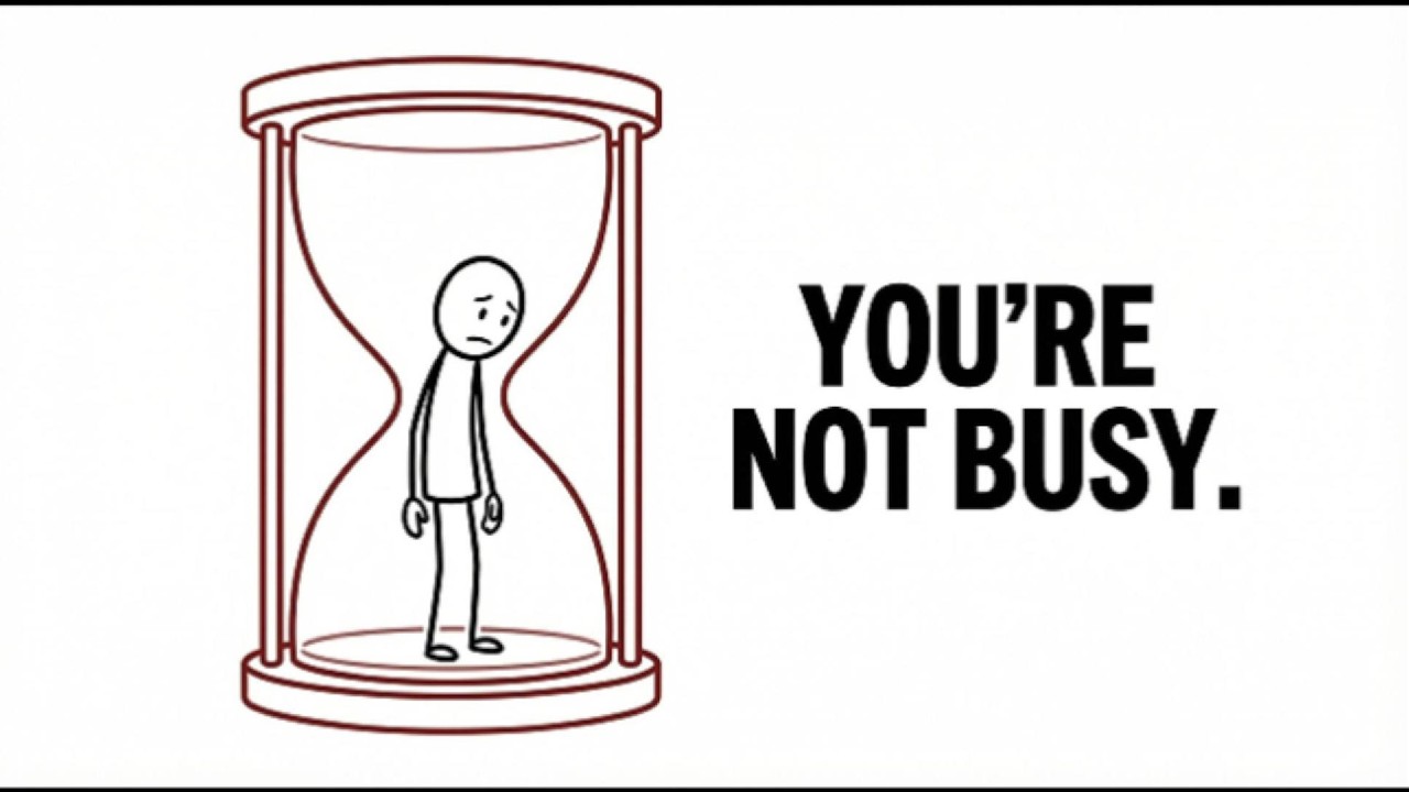 You're Not Busy. You're Afraid.
